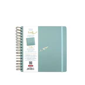 Scrapbook Luxi - 210x210 - laminált - jégkék